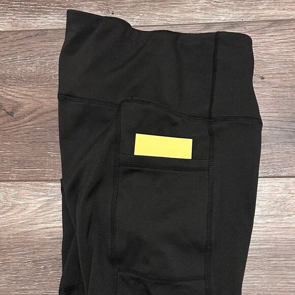 R. Sophia Women's Black Leggings Size Large - Picture 3 of 6